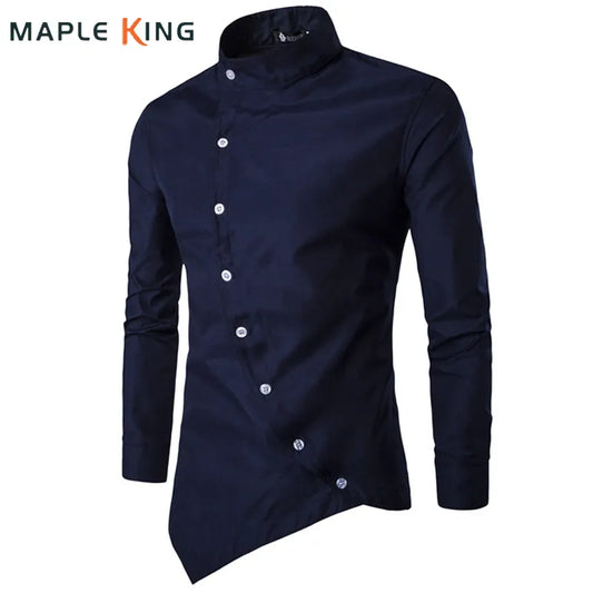 Mens Dress Shirts, Casual Slim Blusas Tops