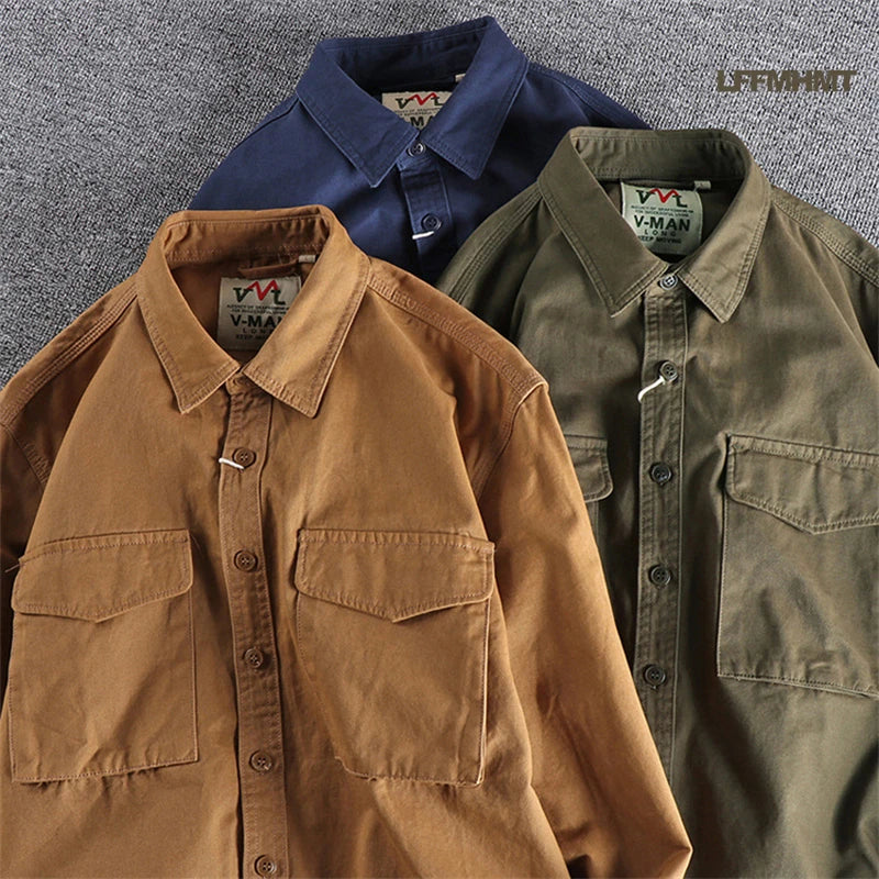 Cargo Shirt For Men, Handsome Boyfriend Clothing