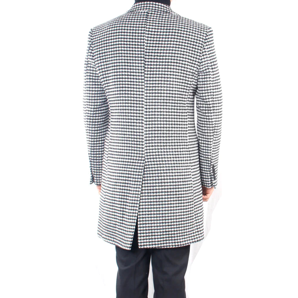 Large Houndstooth Tailored Bertu