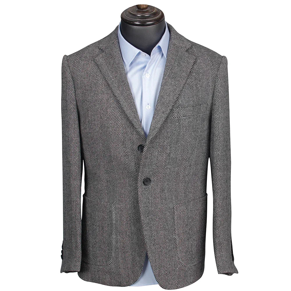 Blazer Wide Herringbone